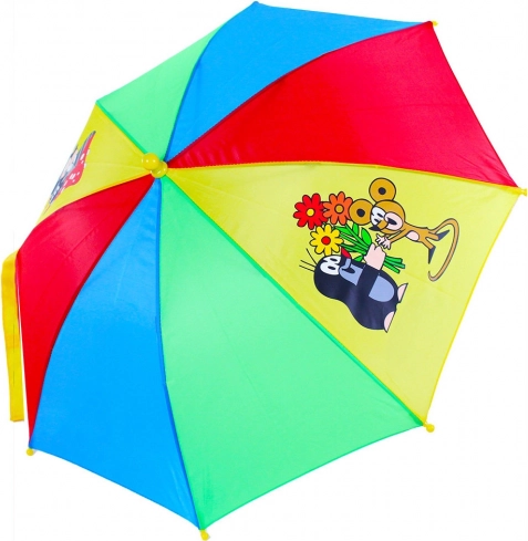 Parapluie enfant TAUPE avec ouverture automatique, diamètre 70 cm