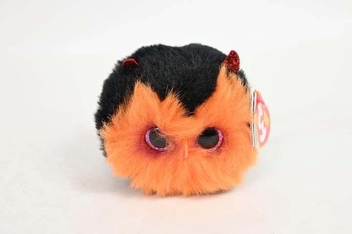 Ty Beanie Balls Whodini plush owl orange