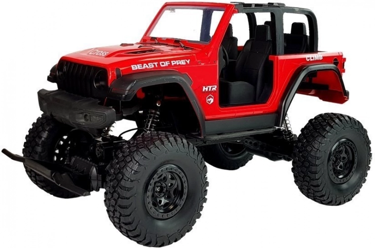 4x4 drive and massive wheels for off-road