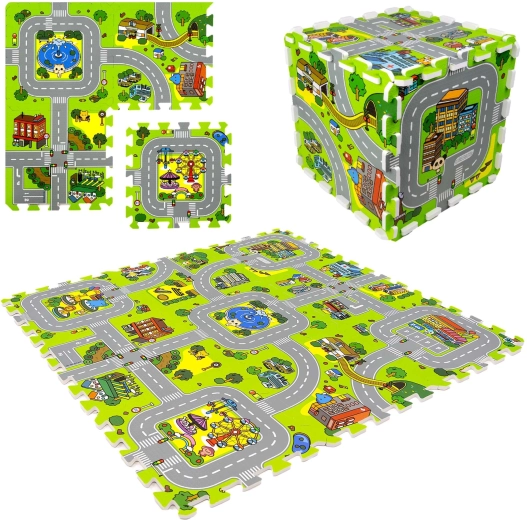 Modular puzzle and 3D building