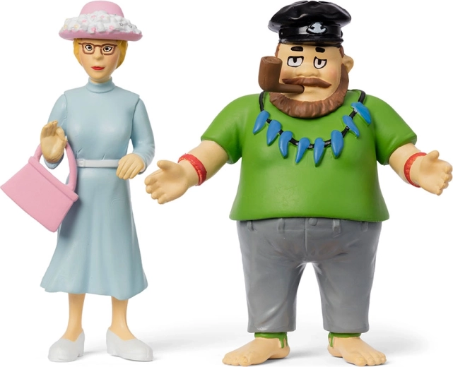 Ephraim and Miss Prysselius Figurine Set – Pippi Longstocking