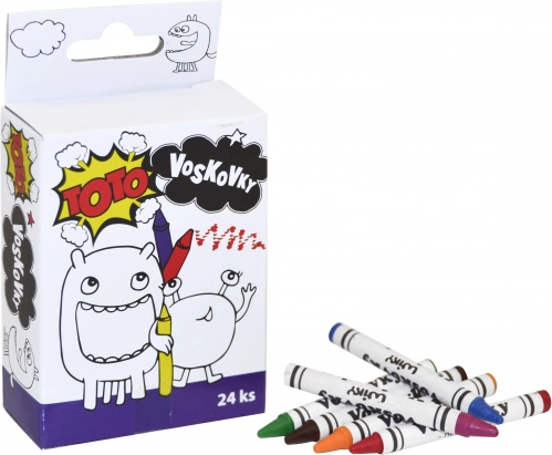 TOTO Crayons 24 pieces