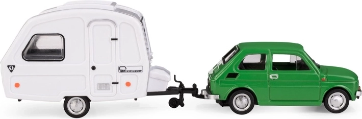 Trekhaak voor authentiek aankoppelen van de caravan