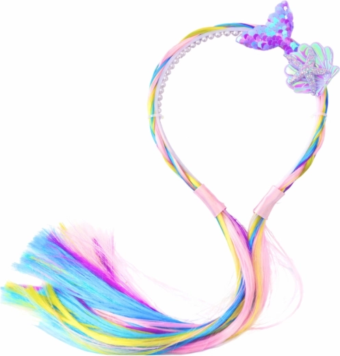 Magical rainbow braid