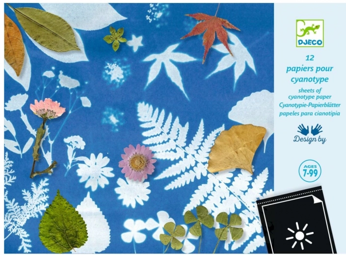 Djeco set met lichtgevoelig papier