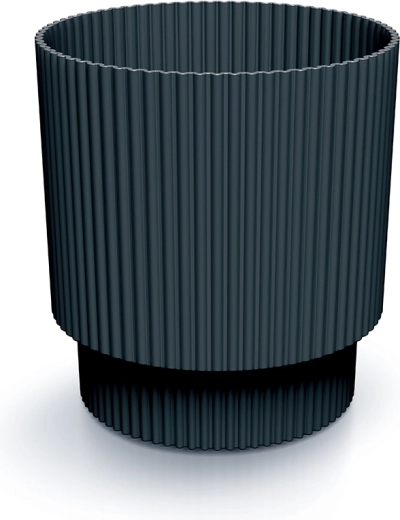Pot de fleurs Milly 16,8 cm anthracite