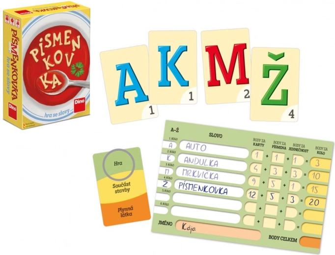 Písmenkovka – jeu de mots de voyage