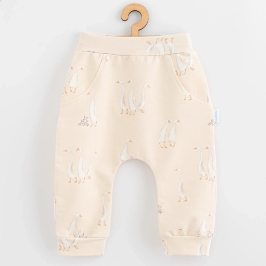 Kinderkatoenen joggingbroek New Baby Gansjes