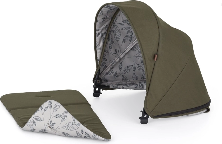 Petite&Mars zonnedak voor kinderwagen Royal2/Royal3 mature olive