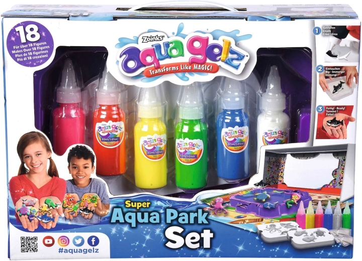 Aquapark scene for play and display