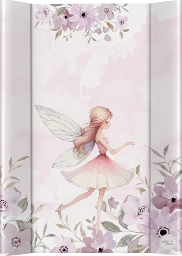 Ceba Baby changing mat with rigid board 50 × 70 cm Basic Meadow Fairy
