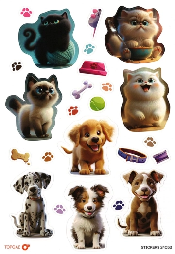 Topgal Pets Stickers