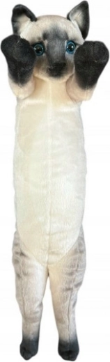 Chat siamois en peluche 55 cm