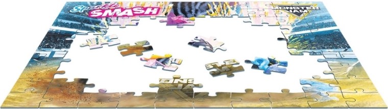 Assemblage ludique avec motif sous licence