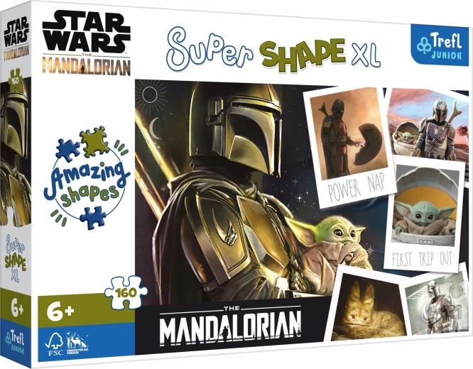 Puzzel Super Shape XL Star Wars: The Mandalorian 160 stukjes