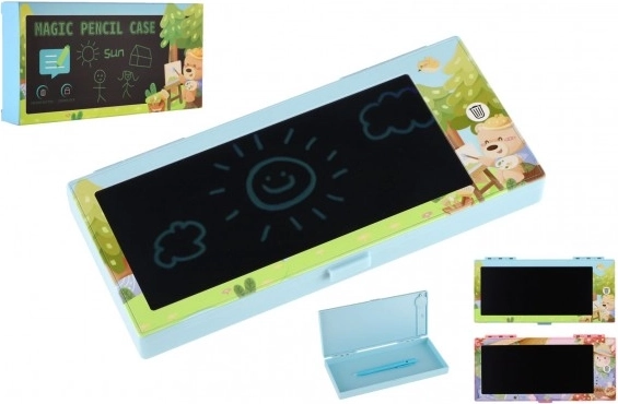 Magnetic case with LCD drawing board on battery, 2 colors