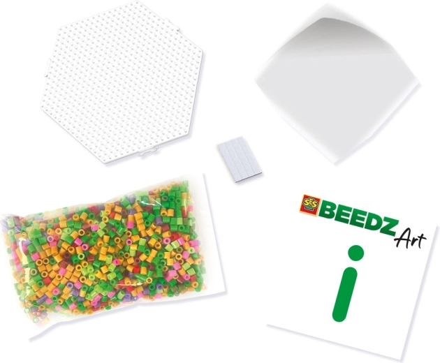 Over 1,600 colorful beads for endless combinations