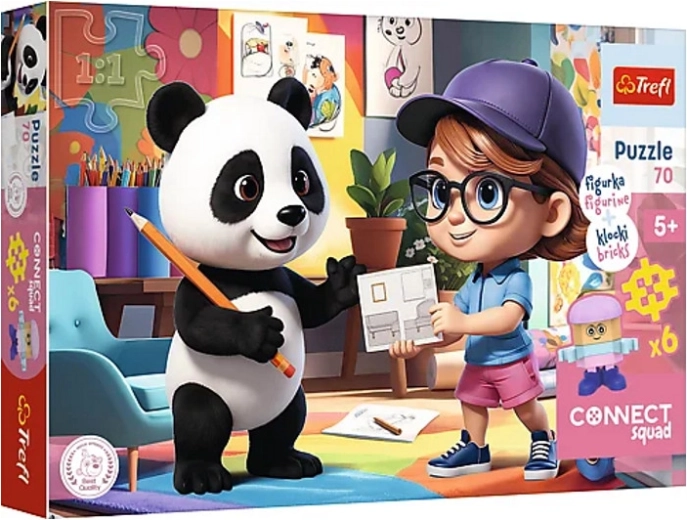 Puzzle Connect Amy 70 pièces
