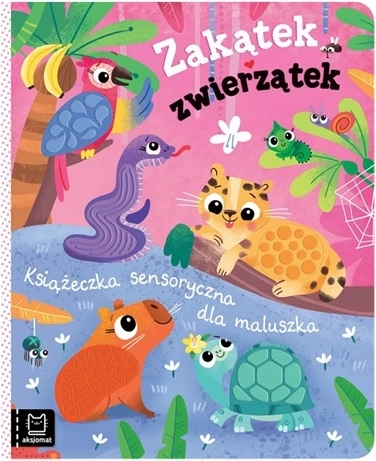 Tierecke – Sensorik-Buch mit Silikonelementen