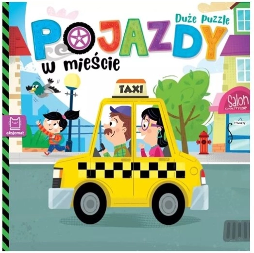 Vehicles in the City – Large Puzzle