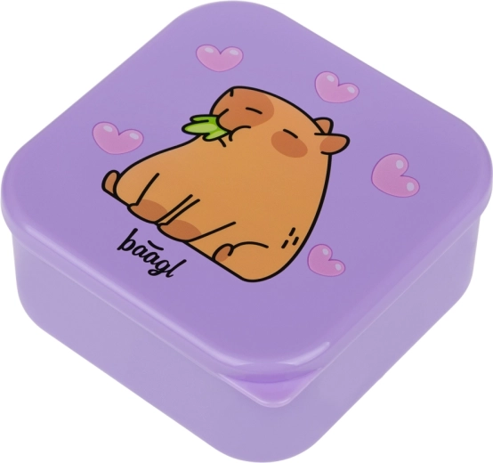 Baagl snack box 4 in 1 capybara