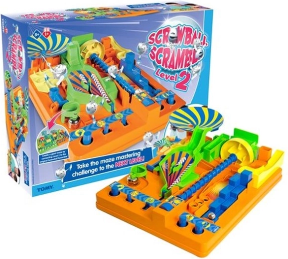 Tomy Crazy Ball 2 – jeu d’adresse : parcours d’obstacles