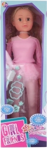 Laufende Ballerina-Puppe 80 cm