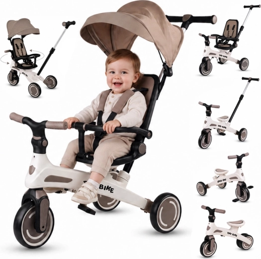 5 en 1 – un tricycle qui grandit avec l’enfant