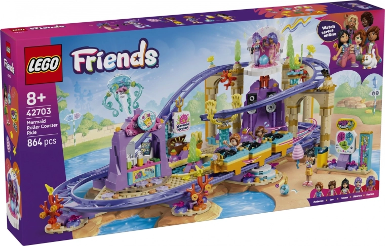 LEGO Friends Montagnes russes des sirènes