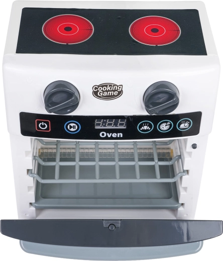 Eenvoudige bediening zoals bij een echte oven