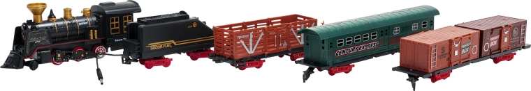 Complete set met wagons en accessoires