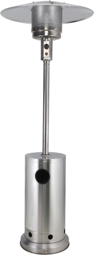 MalTec Zone GH155-SS gas patio heater with cover