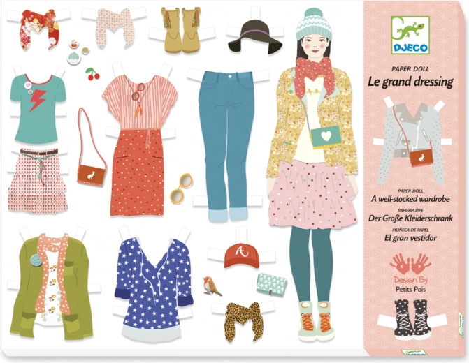 Set of Cut-Outs Big Wardrobe Djeco