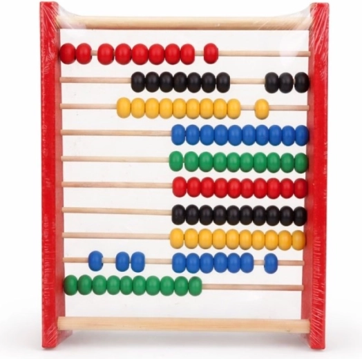 Colorful beads for quick understanding of counting