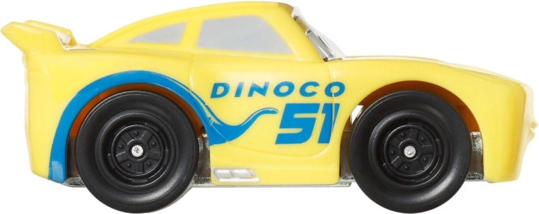 Die-cast build and free-rolling wheels