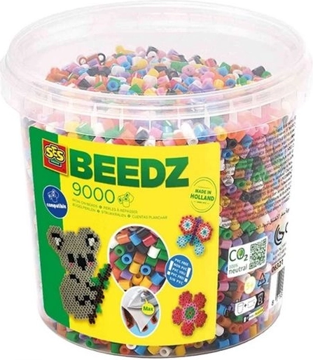 SES Beedz Iron-on Beads 9000 pcs Mix