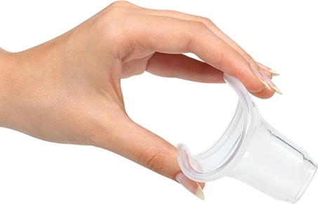 Comfortable silicone and stable base