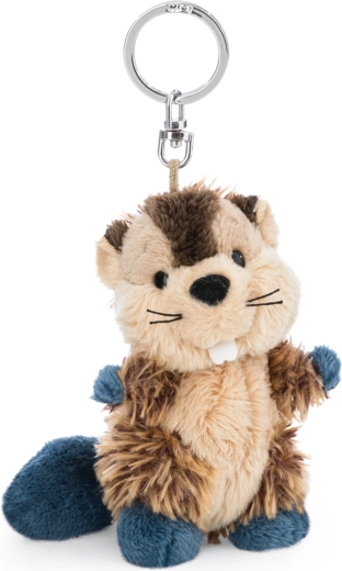 NICI Plush Keychain Beaver Harry 10 cm