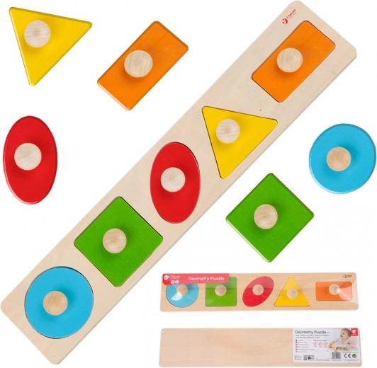 Puzzle en bois Montessori Classique Monde