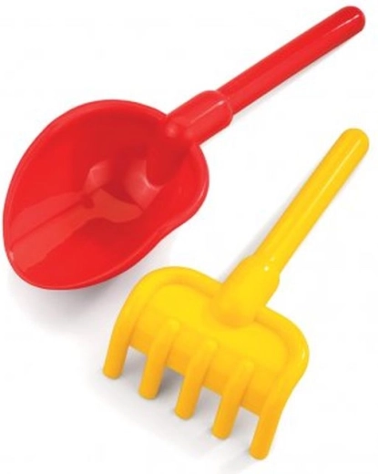Classic sand set: shovel and rake