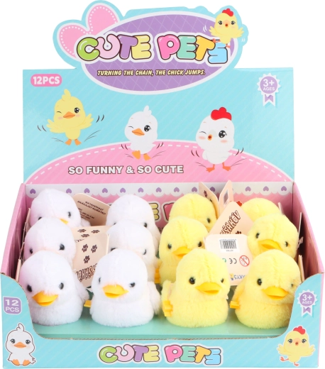 Wind-up jumping hamster – 2 types