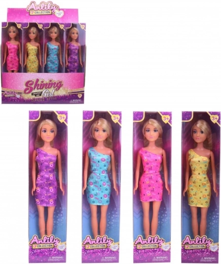 Doll in Elegant Dress