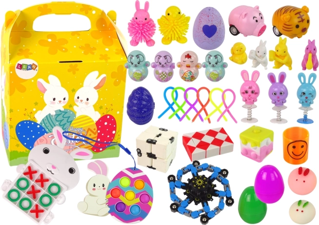 paasset antistress fidgetspeelgoed set 36 stuks