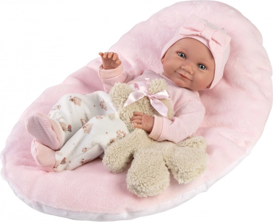 Poupée bébé en vinyle 40 cm Llorens Nica