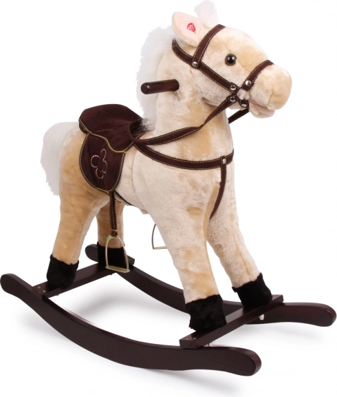 Cheval à bascule SMALL FOOT Poilu avec son