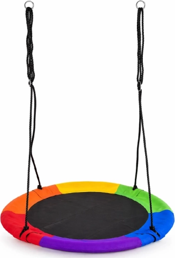 Adjustable ropes for easy height setting