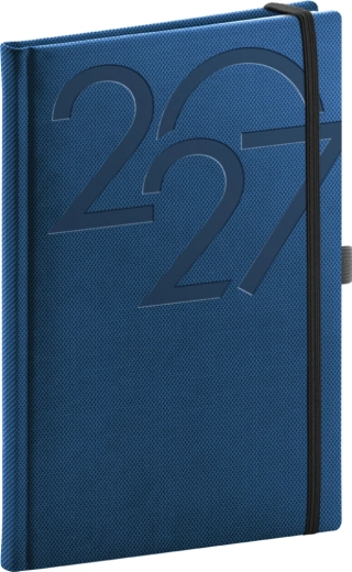 Notique weekagenda Ajax 2027, blauw, 15 × 21 cm