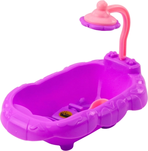 Tub with shower for realistic care