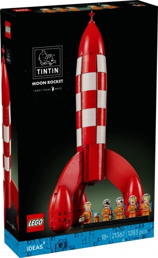 LEGO Ideas Tintin and the Moon Rocket