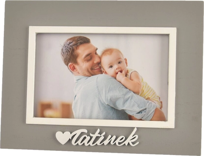 Wooden photo frame "Dad" 21 × 16 cm